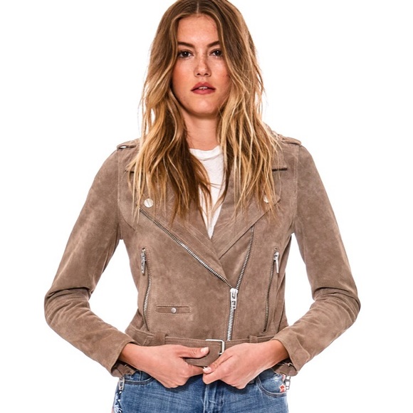 Blank NYC Jackets & Blazers - BLANK NYC Genuine Suede Leather Jacket